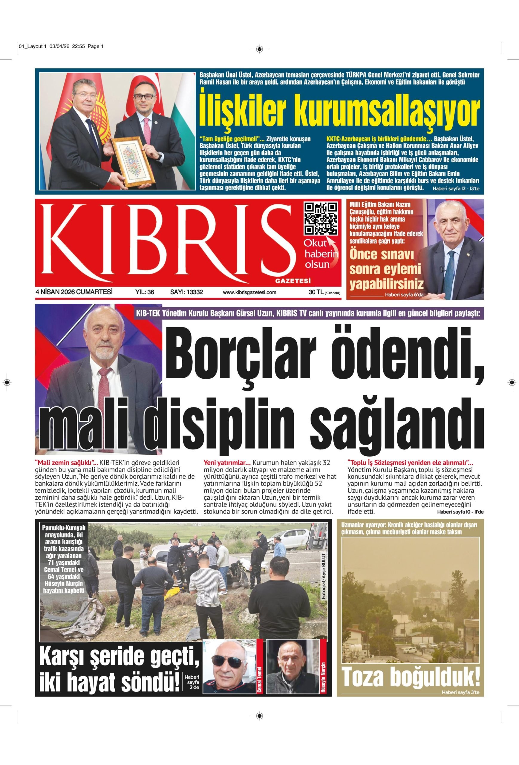K I B R I S G A Z E T E S I 20260404 Scaled