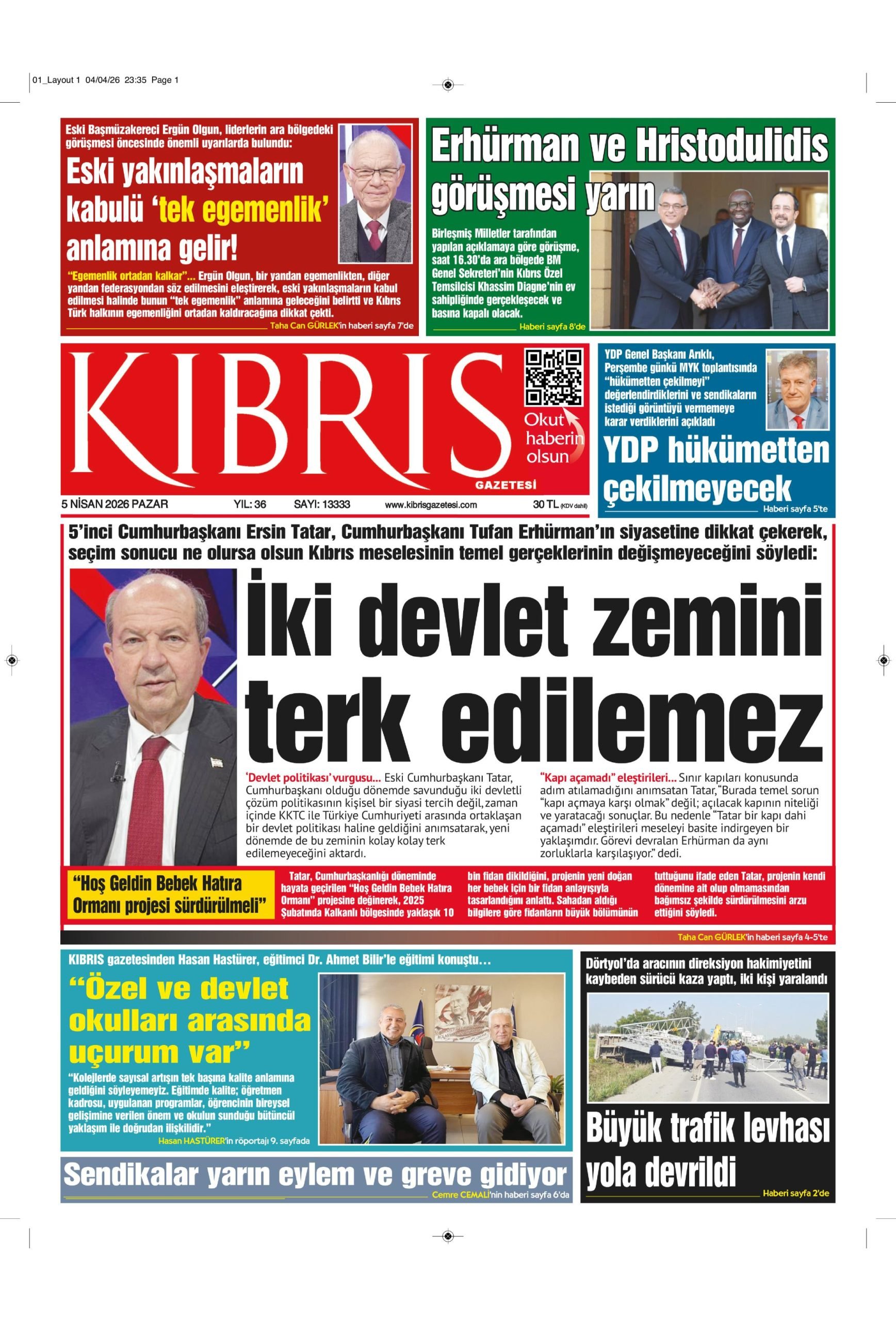 K I B R I S G A Z E T E S I 20260405 Scaled