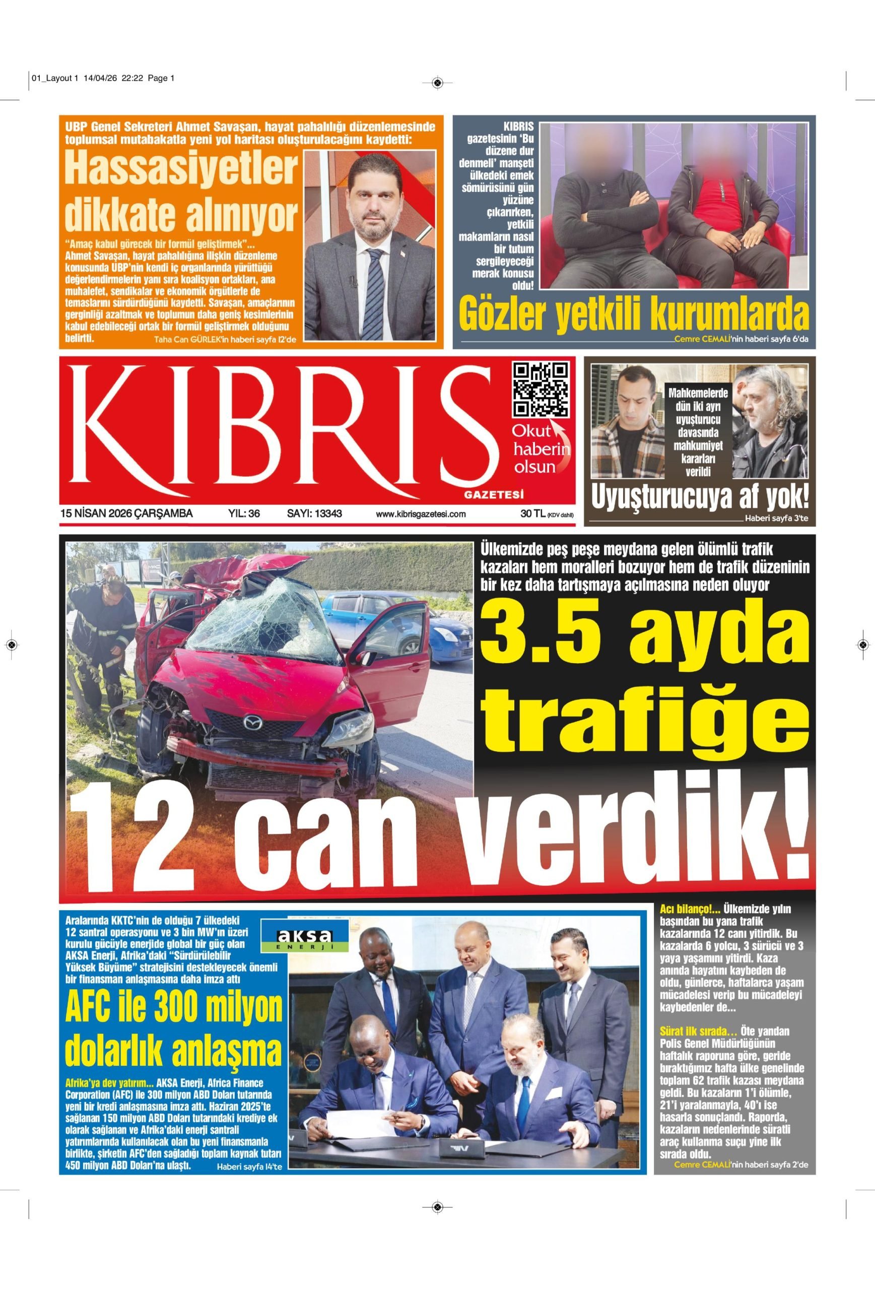 K I B R I S G A Z E T E S I 20260415 Scaled