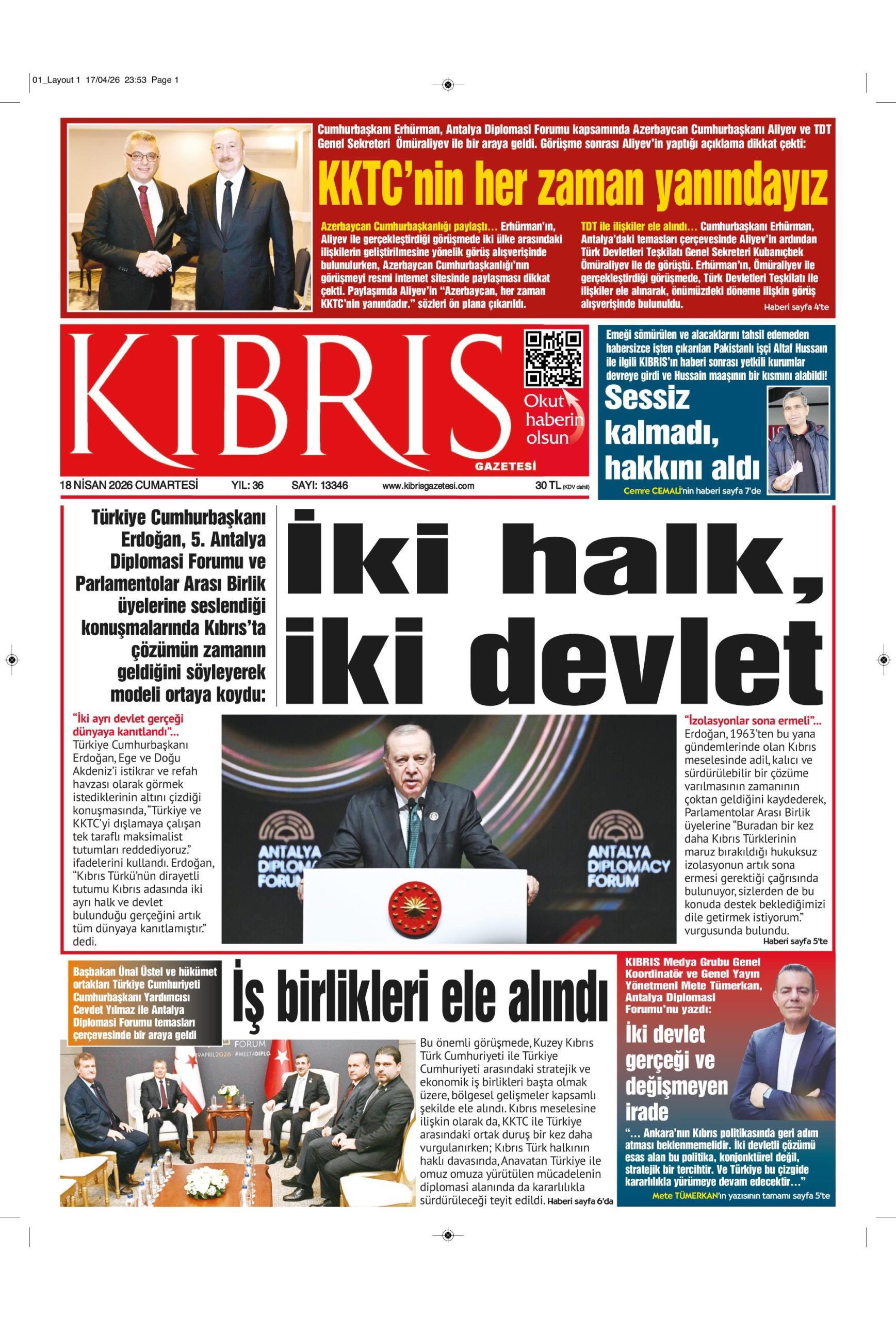 K I B R I S G A Z E T E S I 20260418 Scaled