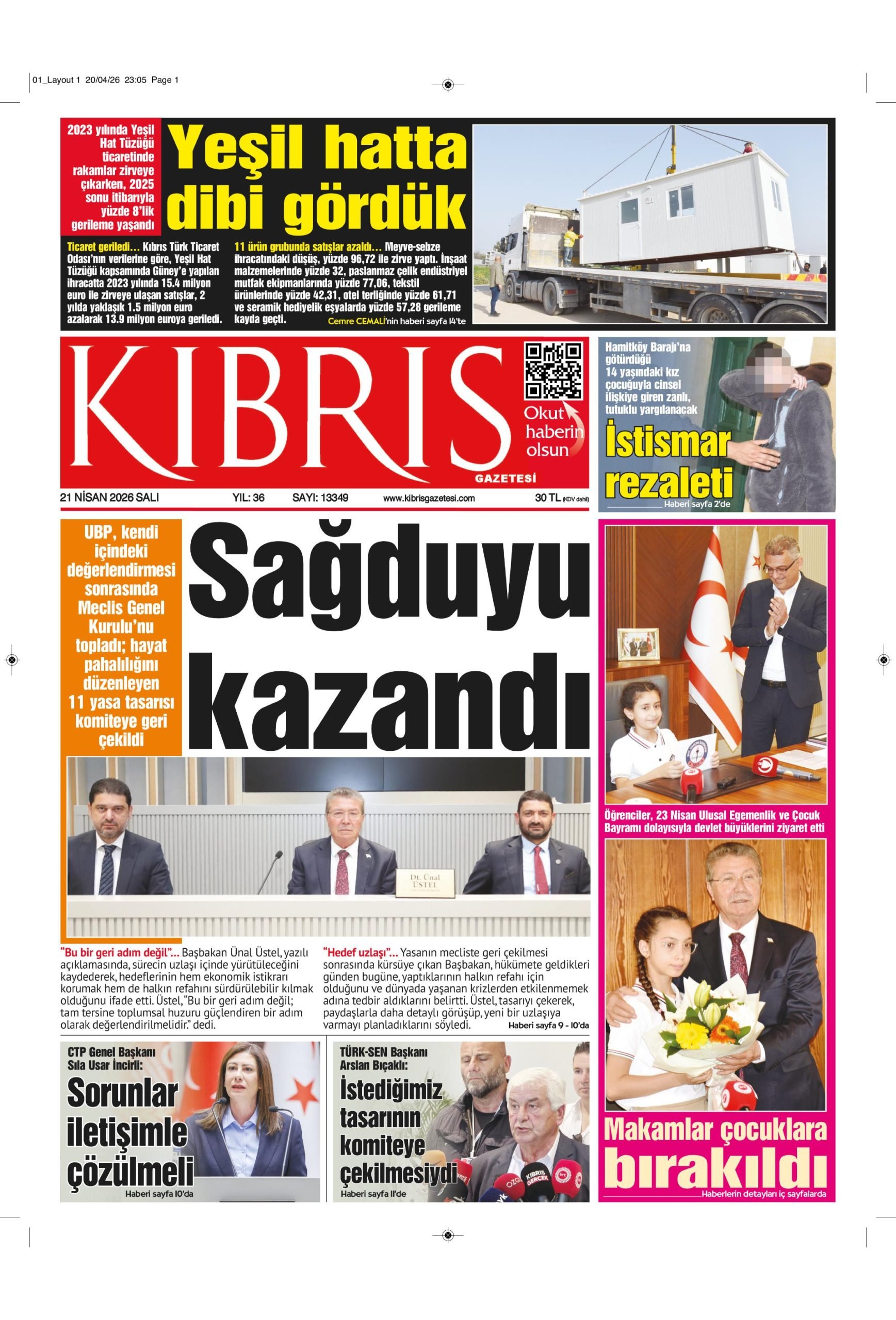 K I B R I S G A Z E T E S I 20260421 Scaled