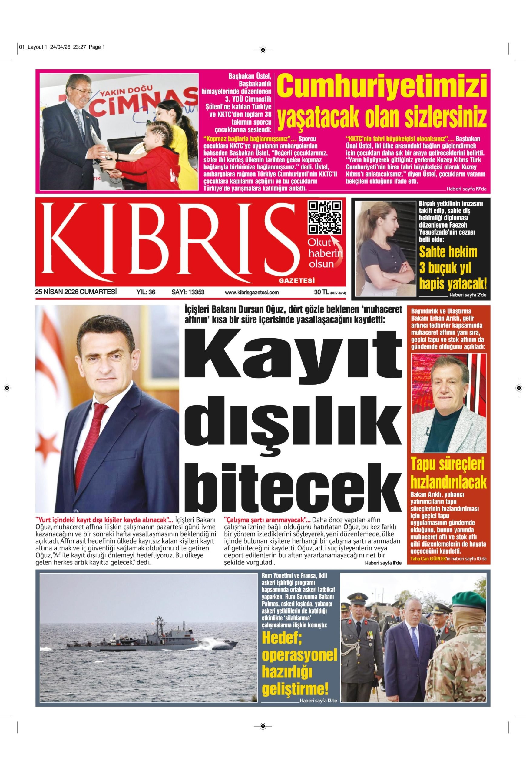 K I B R I S G A Z E T E S I 20260425 Scaled