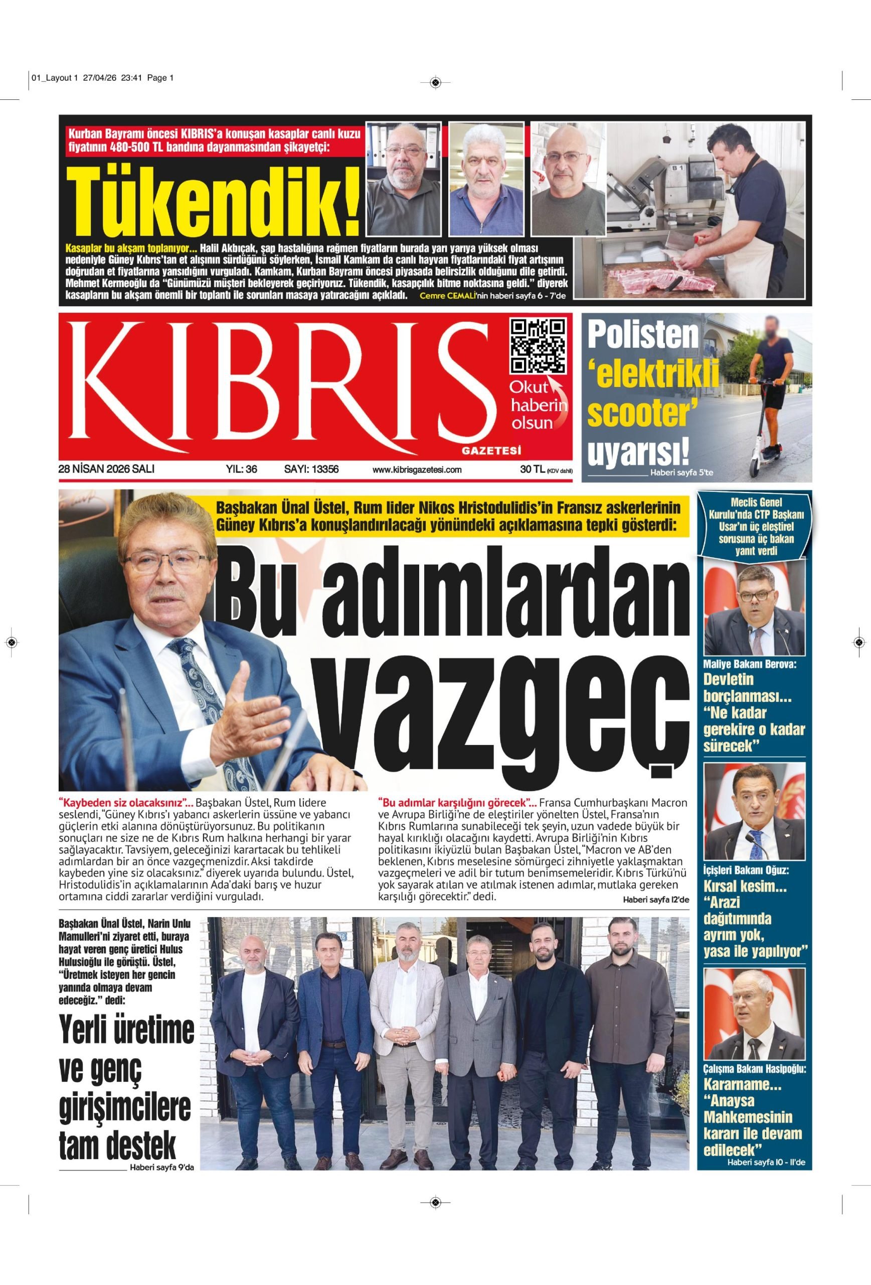K I B R I S G A Z E T E S I 20260428 Scaled