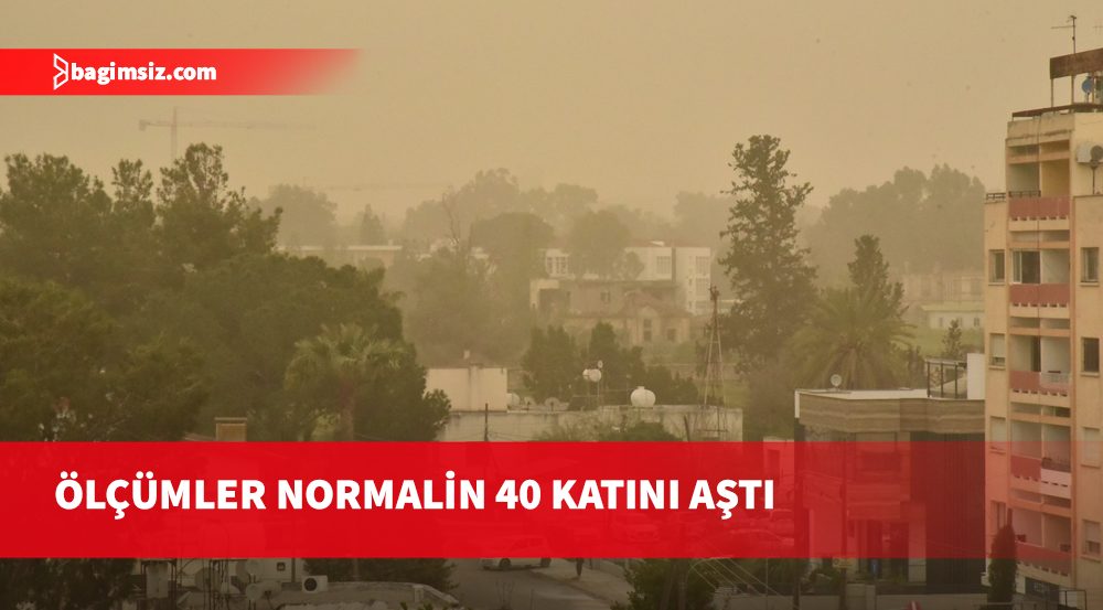 Ülke tozlu havanın etkisinde