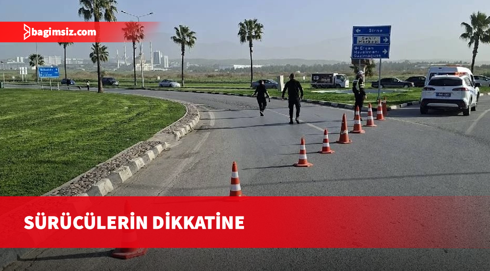 Lefkoşa-Girne ana yolunu kullanacak sürücüler dikkat