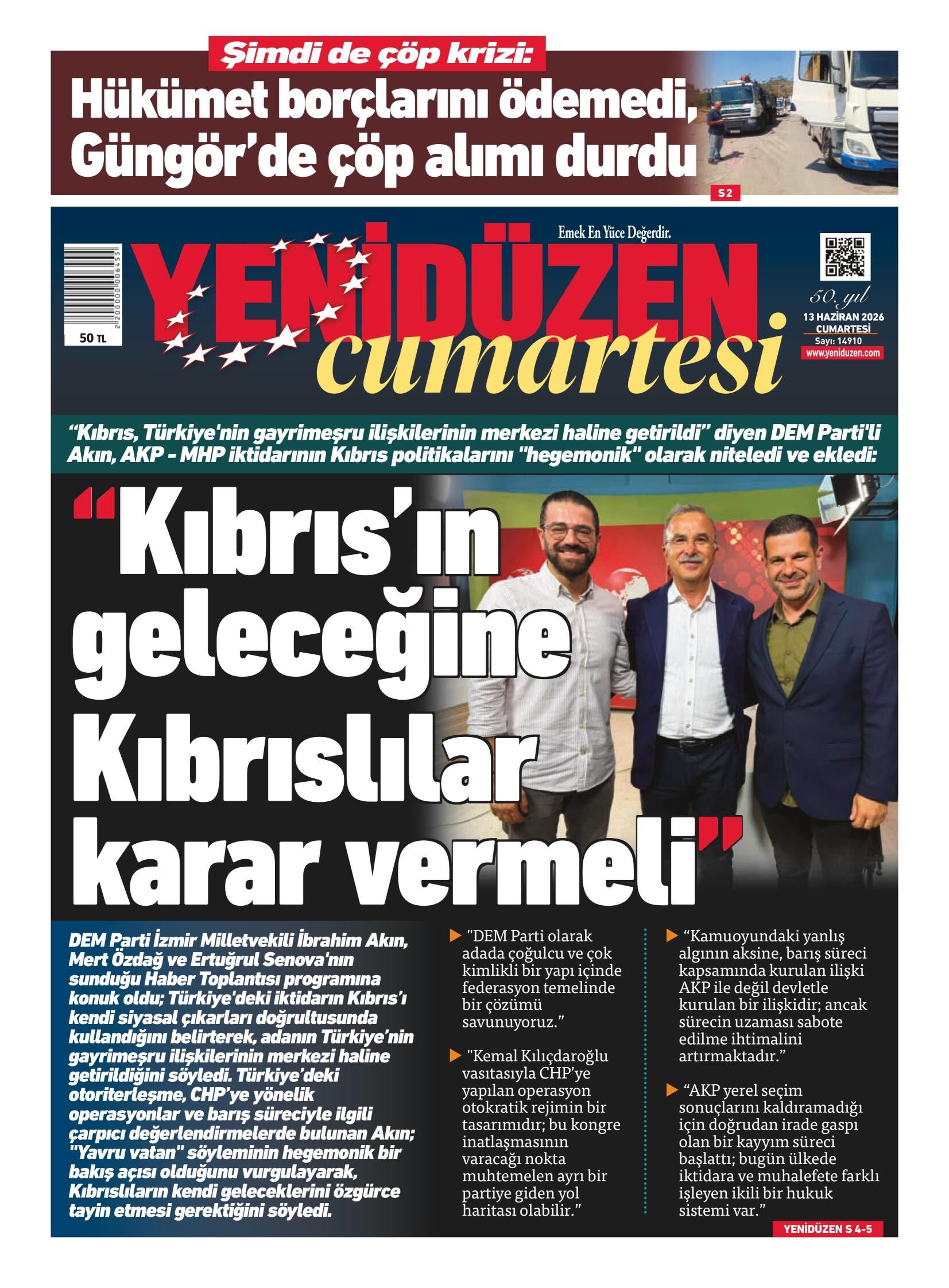 K I B R I S Y E N I D U Z E N 20260613