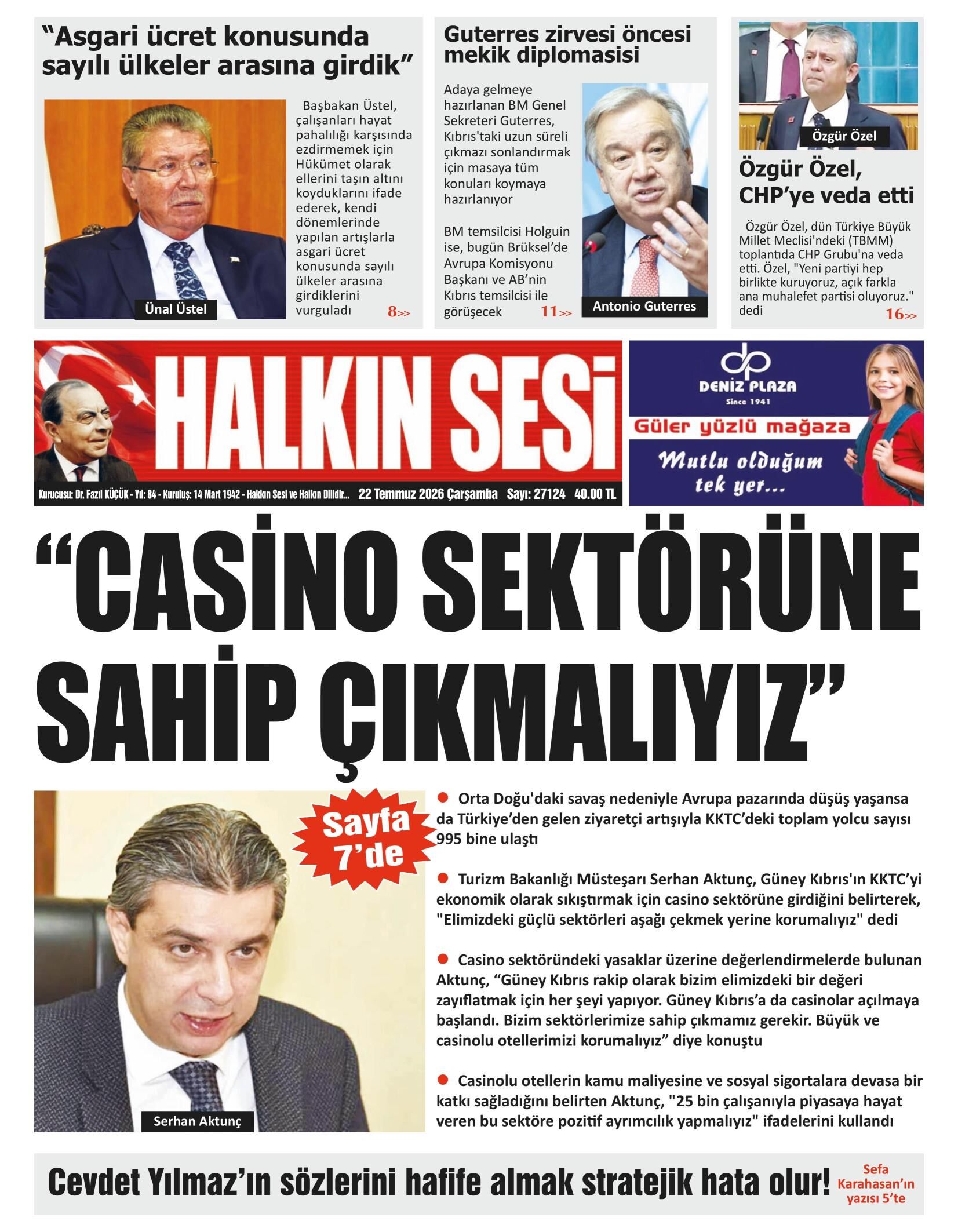 H A L K I N S E S I 20260722