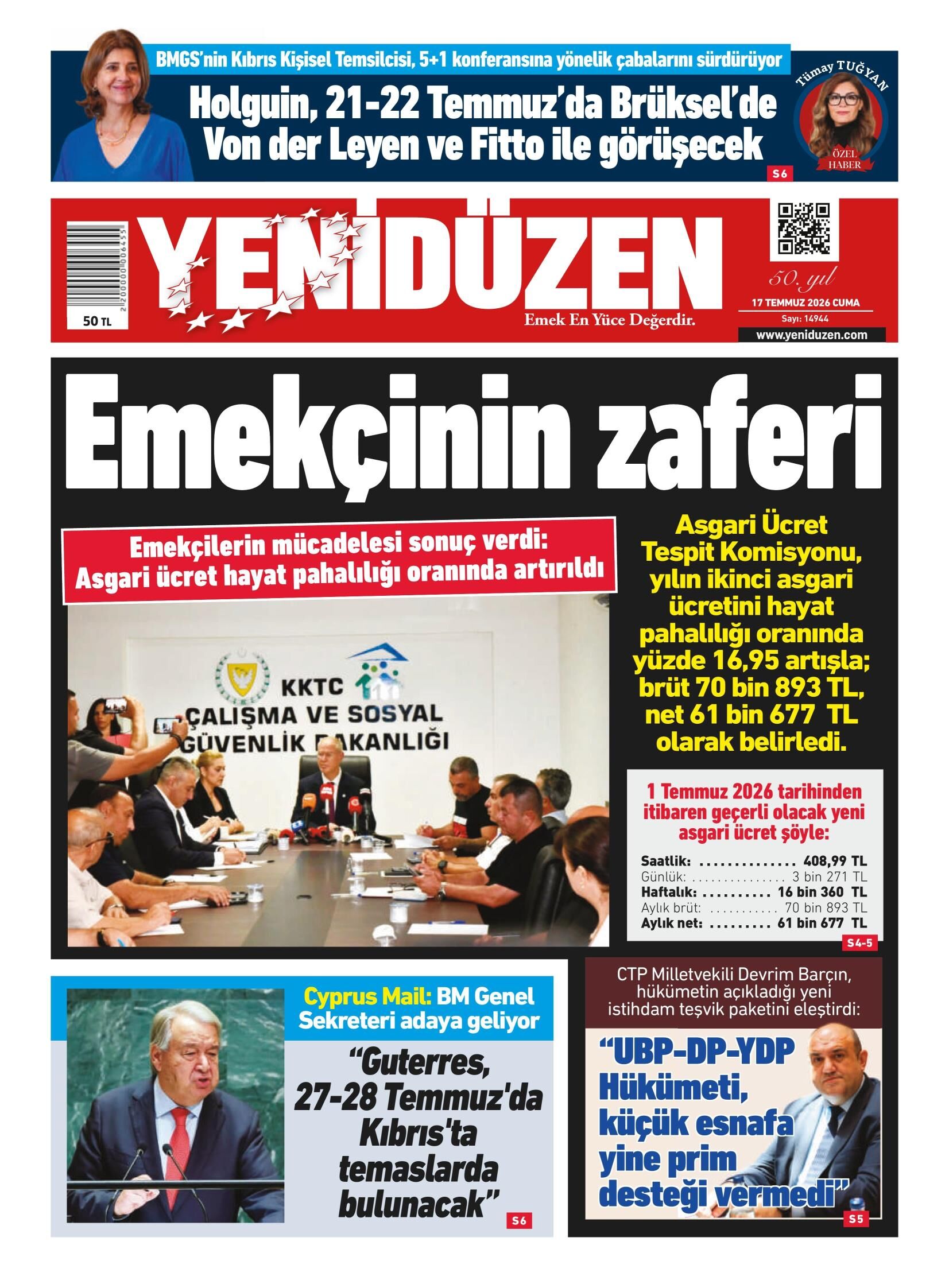 K I B R I S Y E N I D U Z E N 20260717