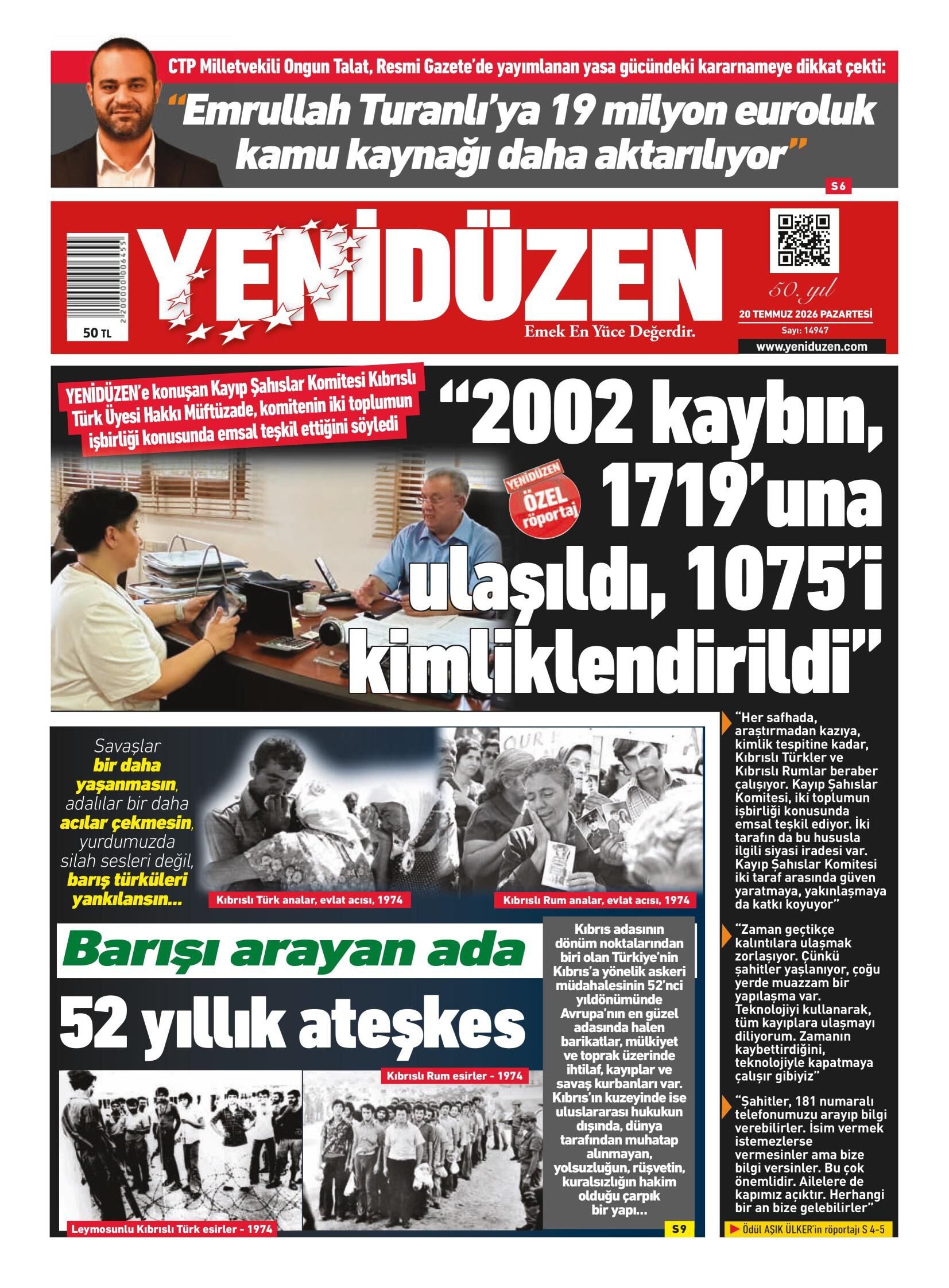 K I B R I S Y E N I D U Z E N 20260720