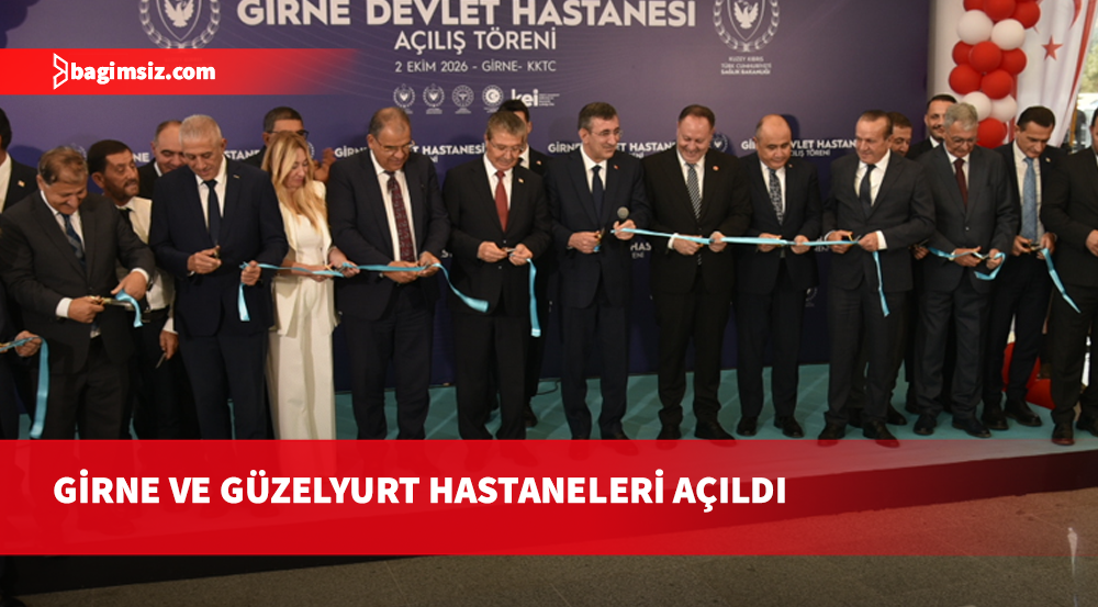 Girne ve Güzelyurt devlet hastaneleri eş zamanlı olarak açıldı