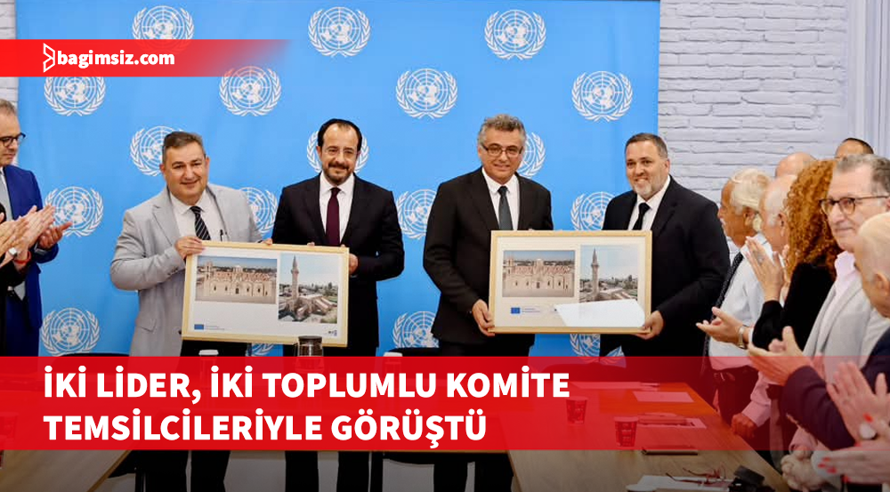 Liderler, iki toplumlu komitelerin temsilcileriyle bir araya geldi