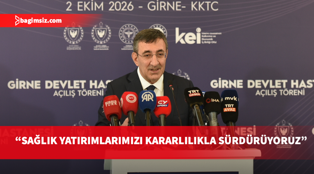 Cevdet Yılmaz: Sağlığa 1,5 milyar TL kaynak aktarıldı