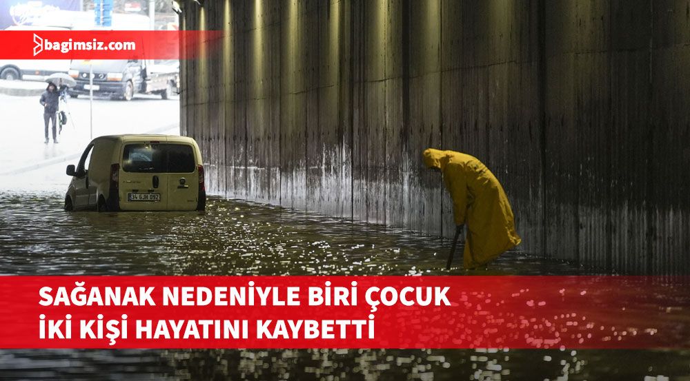 İstanbul'u vuran sağanakta iki kişi hayatını kaybetti....Yağış miktarı yer yer 200 kilogramı aştı