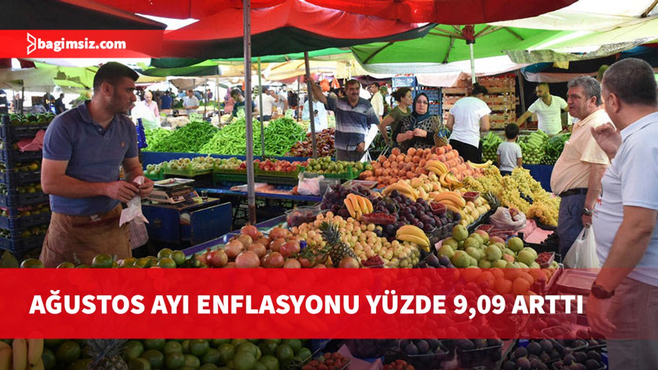 Türkiye’de enflasyon ağustos ayında beklentinin üzerinde oldu