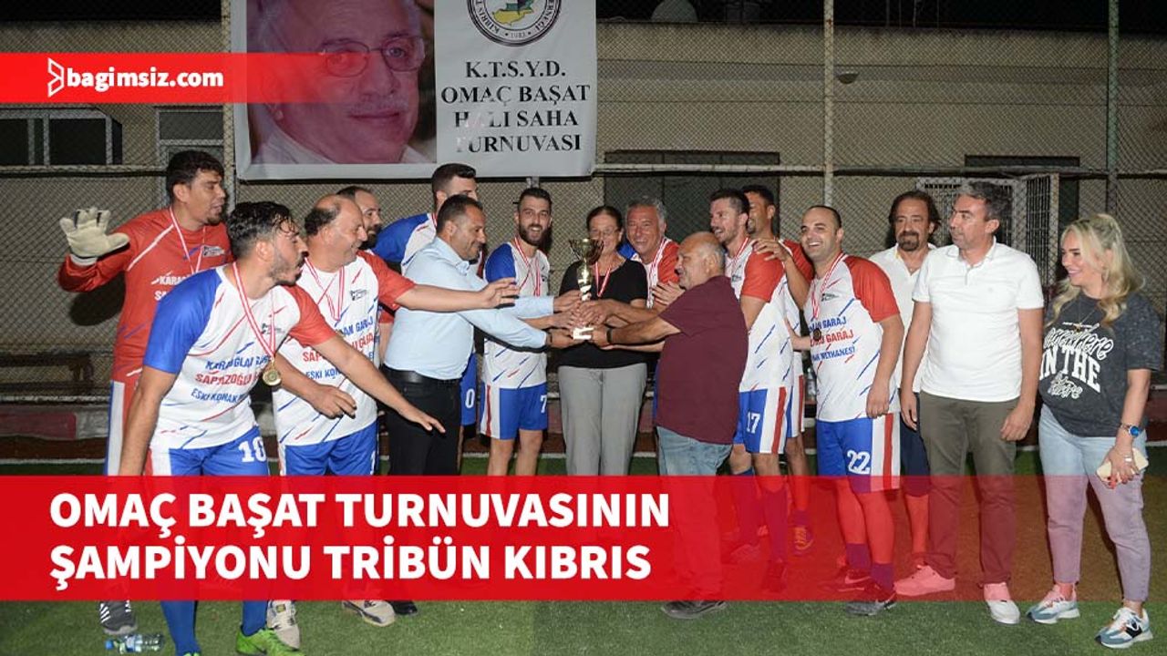 Omaç Başat Halı Saha Futbol Turnuvası tamamlandı
