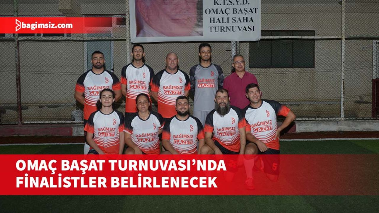 KTSYD Omaç Başat Halı Saha Futbol Turnuvası’nda grup aşamasında oynanacak son maçlarla finalistler belirlenecek