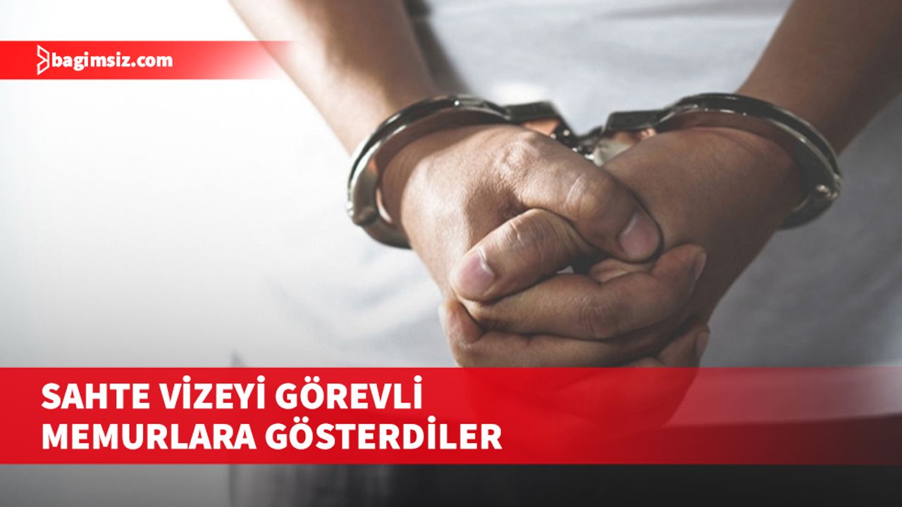 Ercan Havalimanı’nda iki kişi tutuklandı