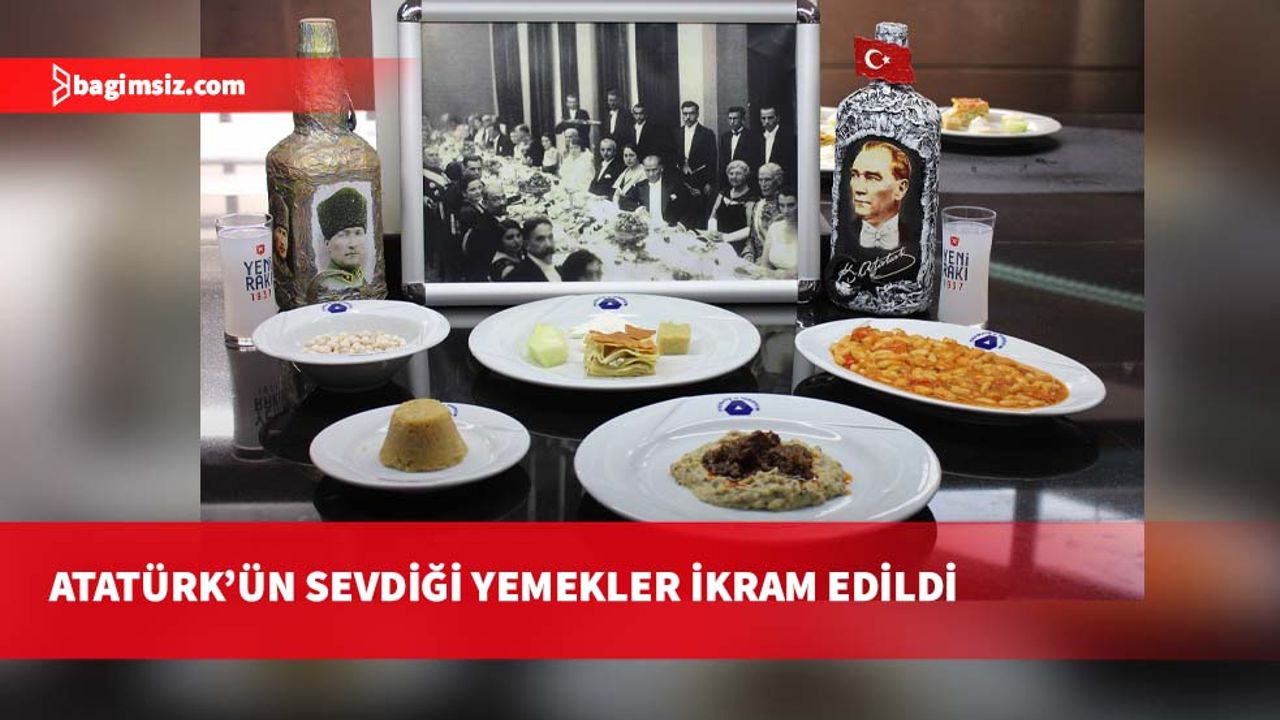 DAÜ’de Atatürk’ü anma etkinliğinde sevdiği yemekler ikram edildi
