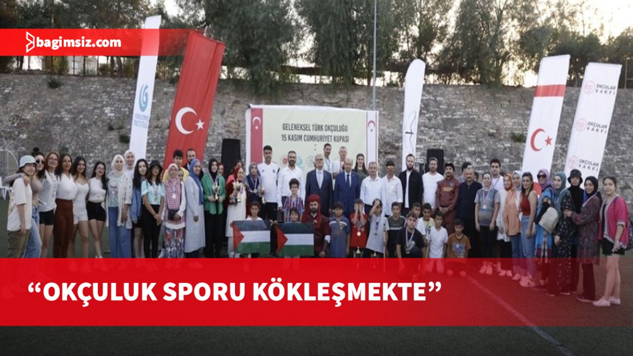 Tatar, Geleneksel Türk Okçuluğu 15 Kasım Cumhuriyet Kupası Ödül Töreni’ne katıldı