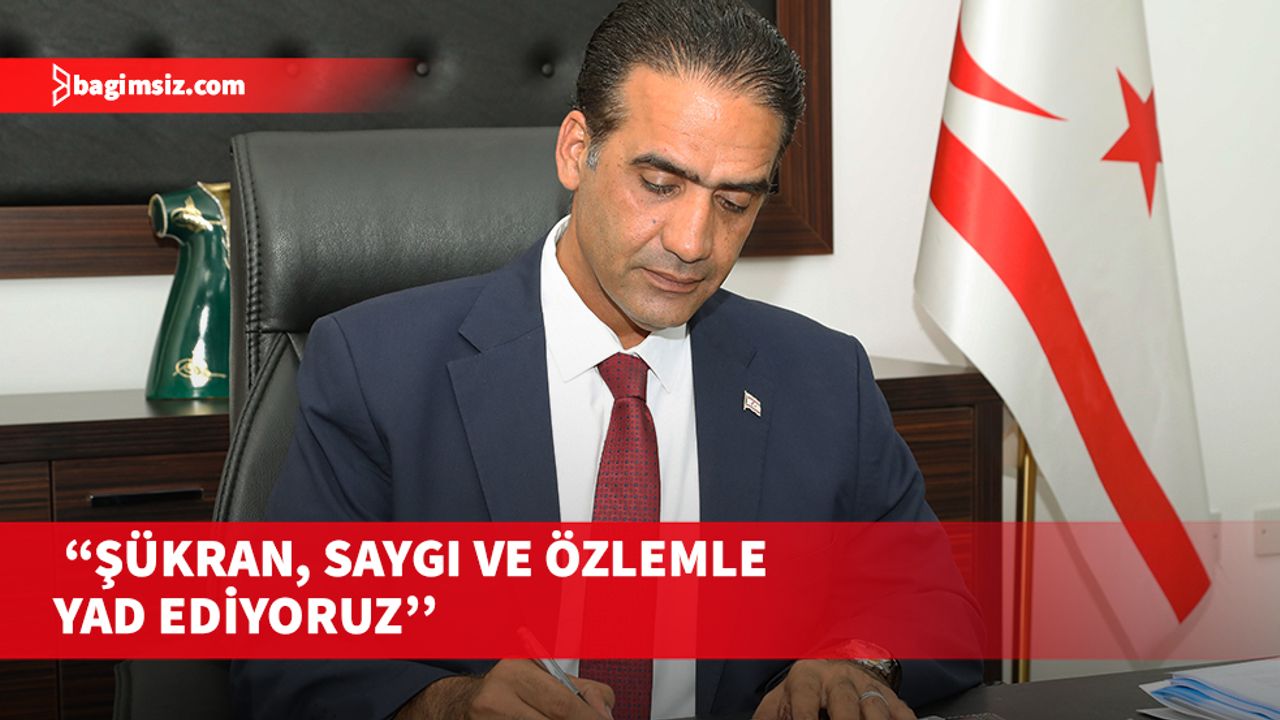 Çalışma Bakanı Gardiyanoğlu’nun 10 Kasım Mesajı