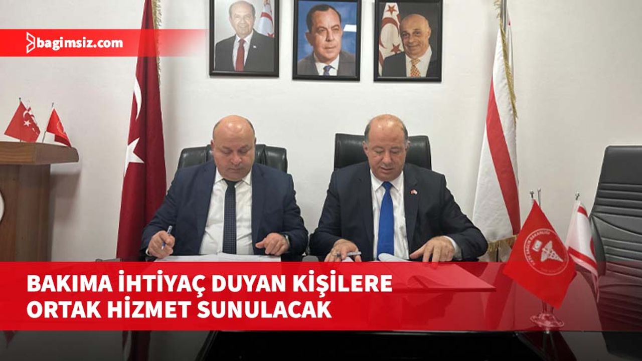 Sağlık Bakanlığı ve Erenköy-Karpaz Belediyesi arasında protokol imzalandı