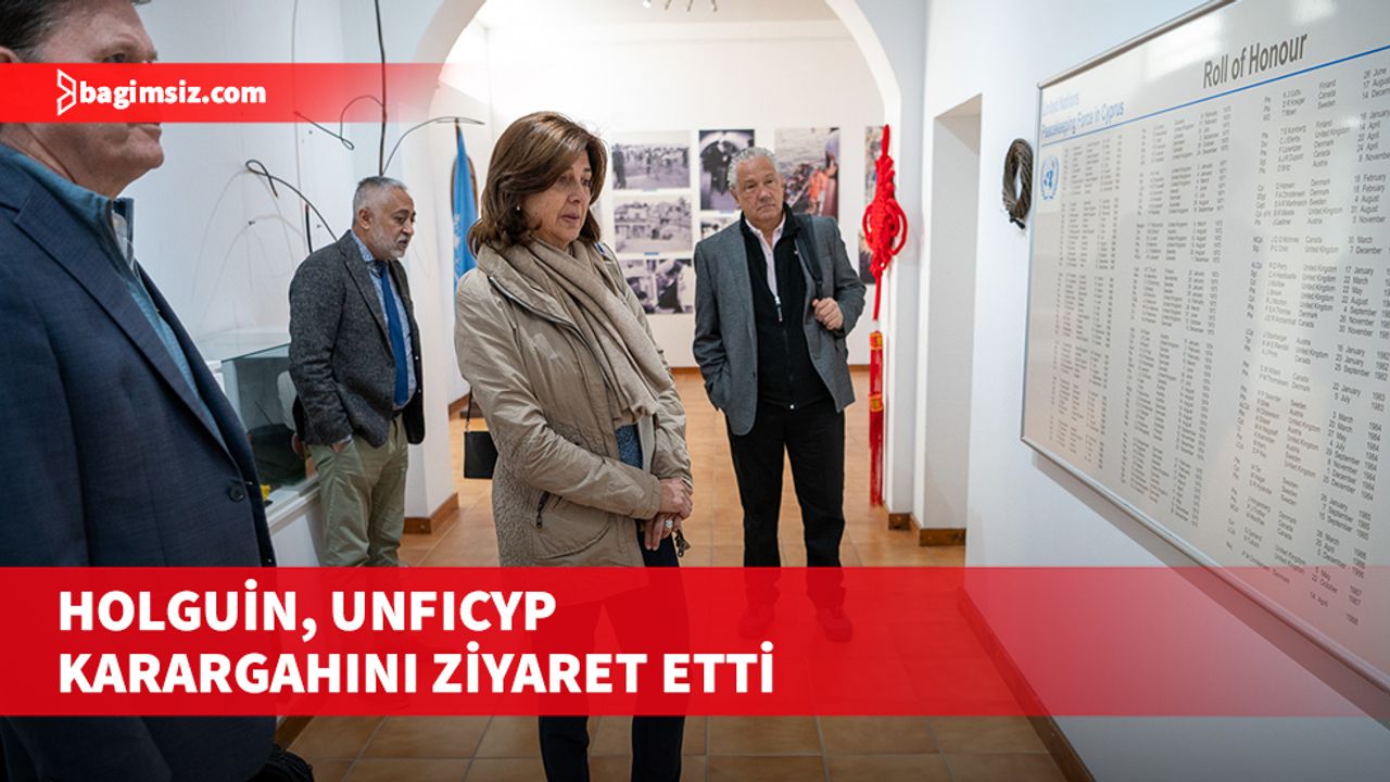 BMGS’nin Kıbrıs Şahsi Temsilcisi UNFICYP karargahını ziyaret etti