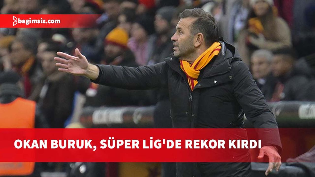Okan Buruk, Süper Lig'de üst üste 15 iç saha maçını kazanan ilk Türk teknik direktör oldu