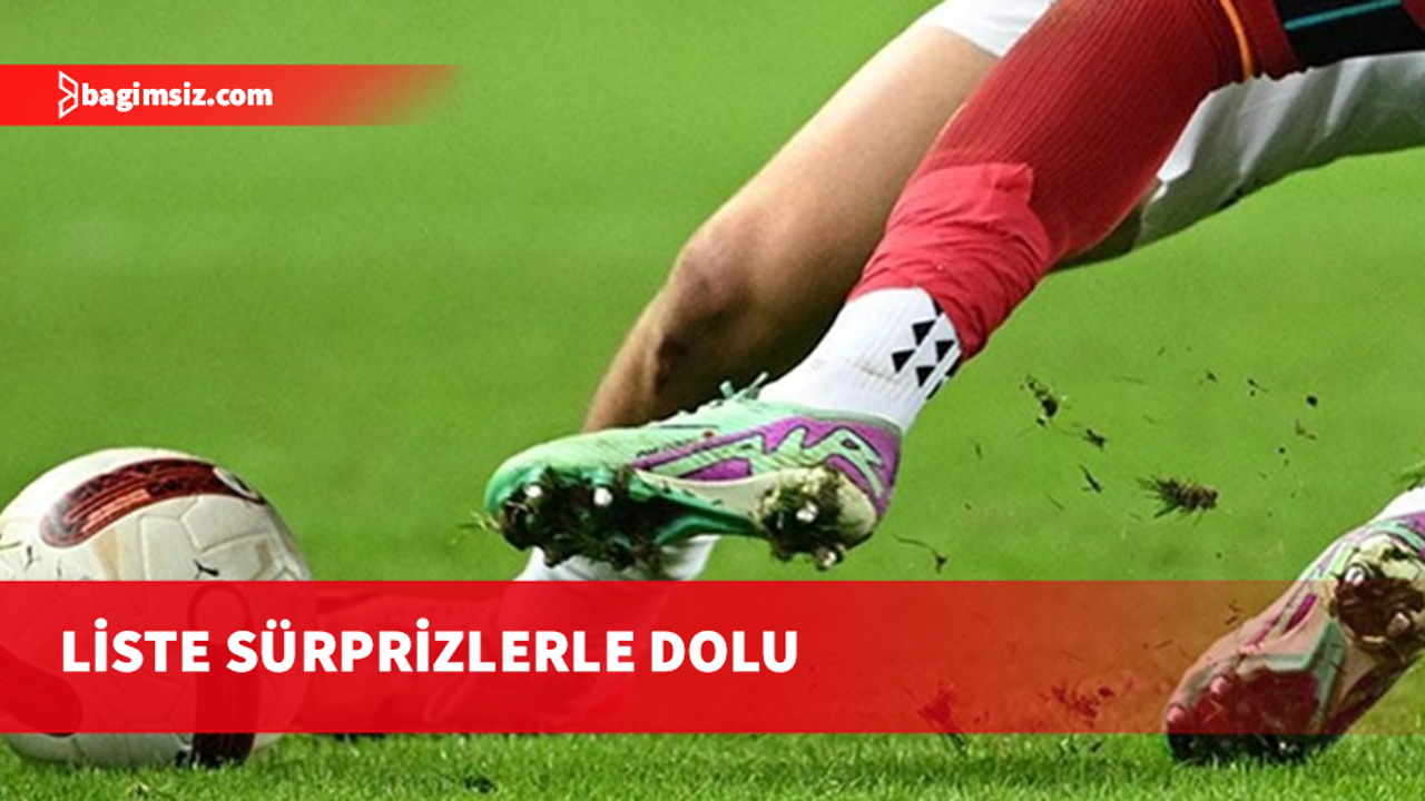 Süper Lig'de sezonun en iyi futbolcusu belli oldu: Liste sürprizlerle dolu