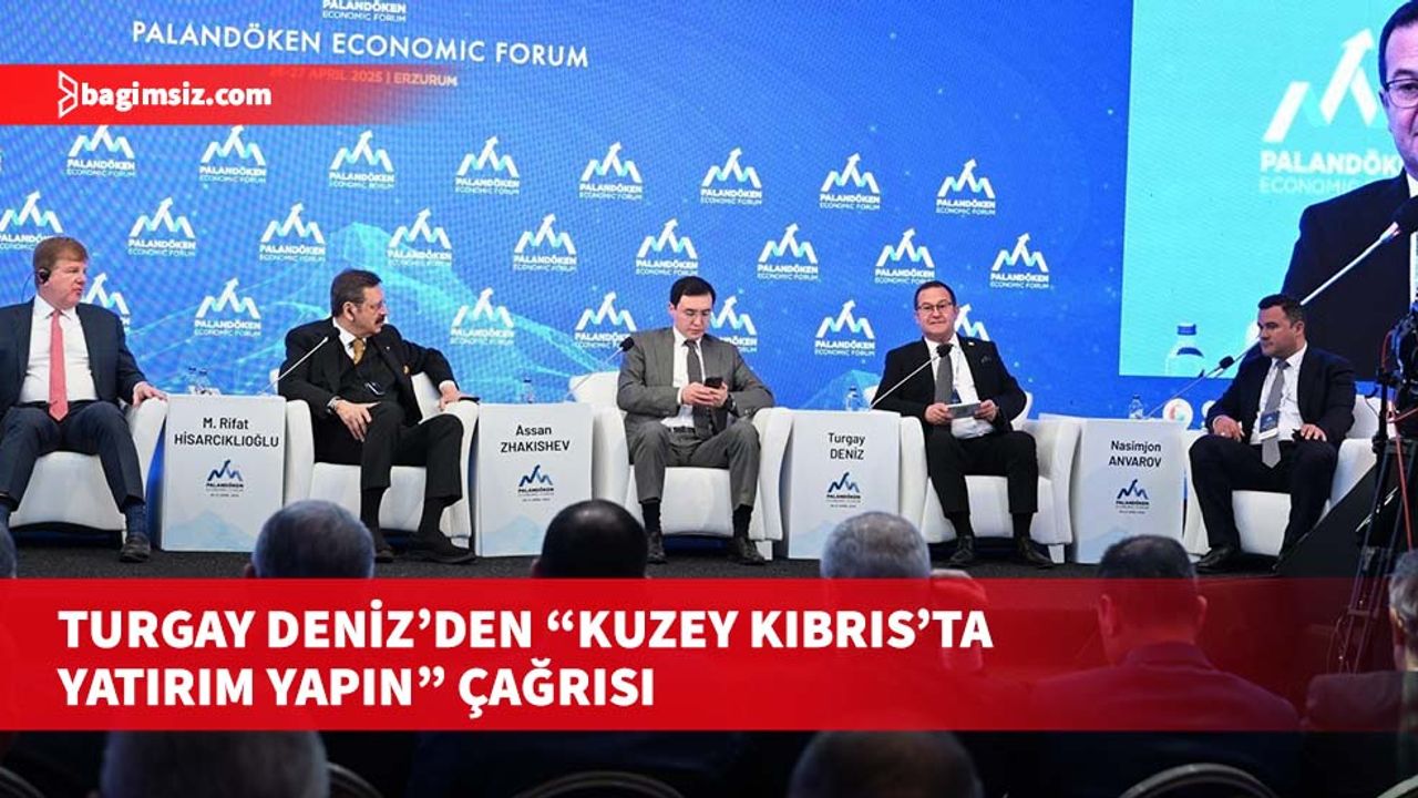 Turgay Deniz’den Ekonomik İşbirliği Teşkilatı devletlerine “Kuzey Kıbrıs’ta yatırım yapın” çağrısı