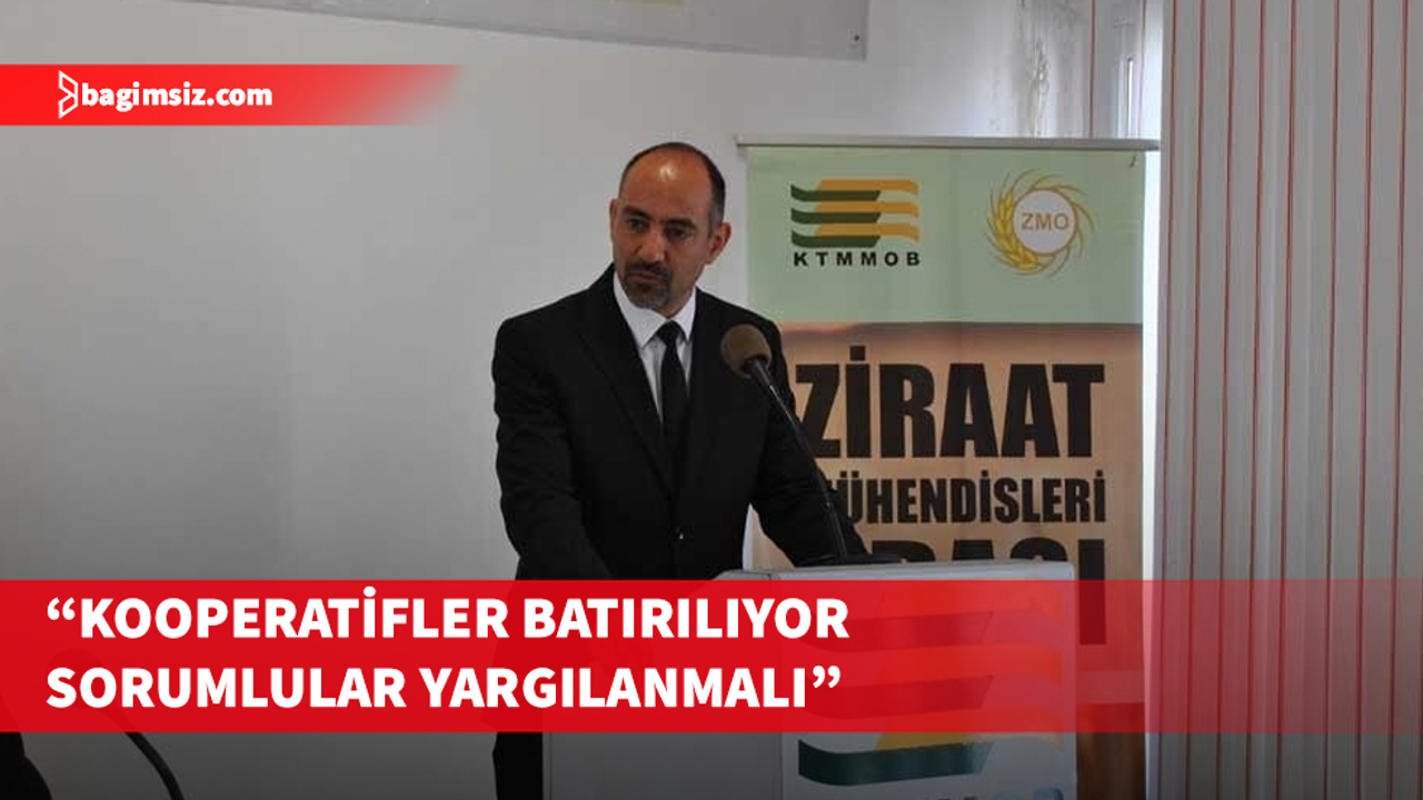 Ziraat Mühendisleri Odası Başkanı Uluçam Binboğa Yem Kooperatifi hakkında açıklama yaptı