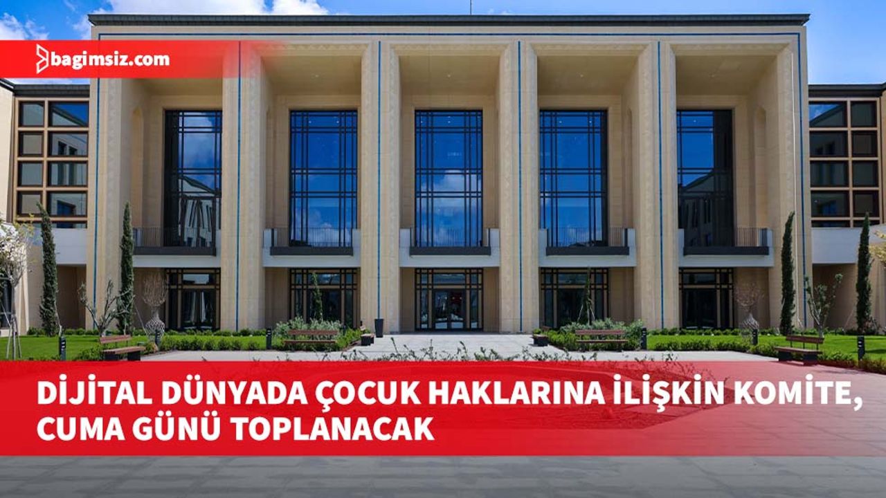 Dijital dünyada çocuk haklarına ilişkin komite, cuma günü toplanacak