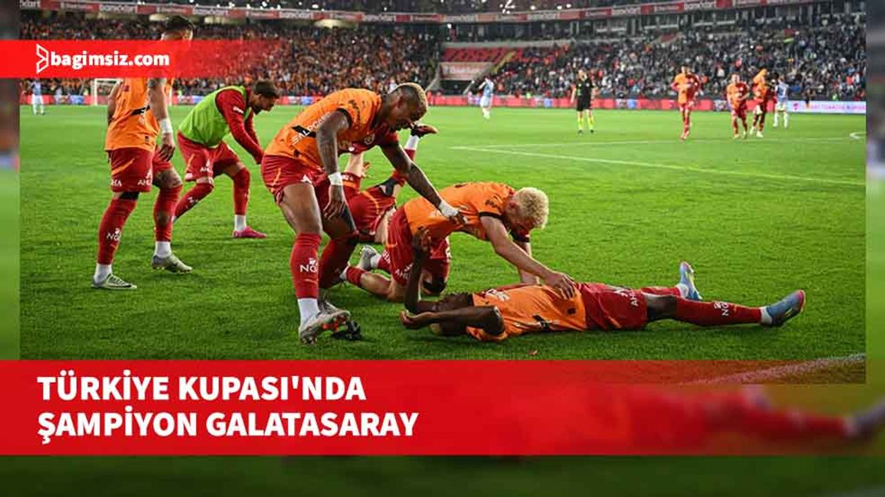 Türkiye Kupası'nda şampiyon Galatasaray