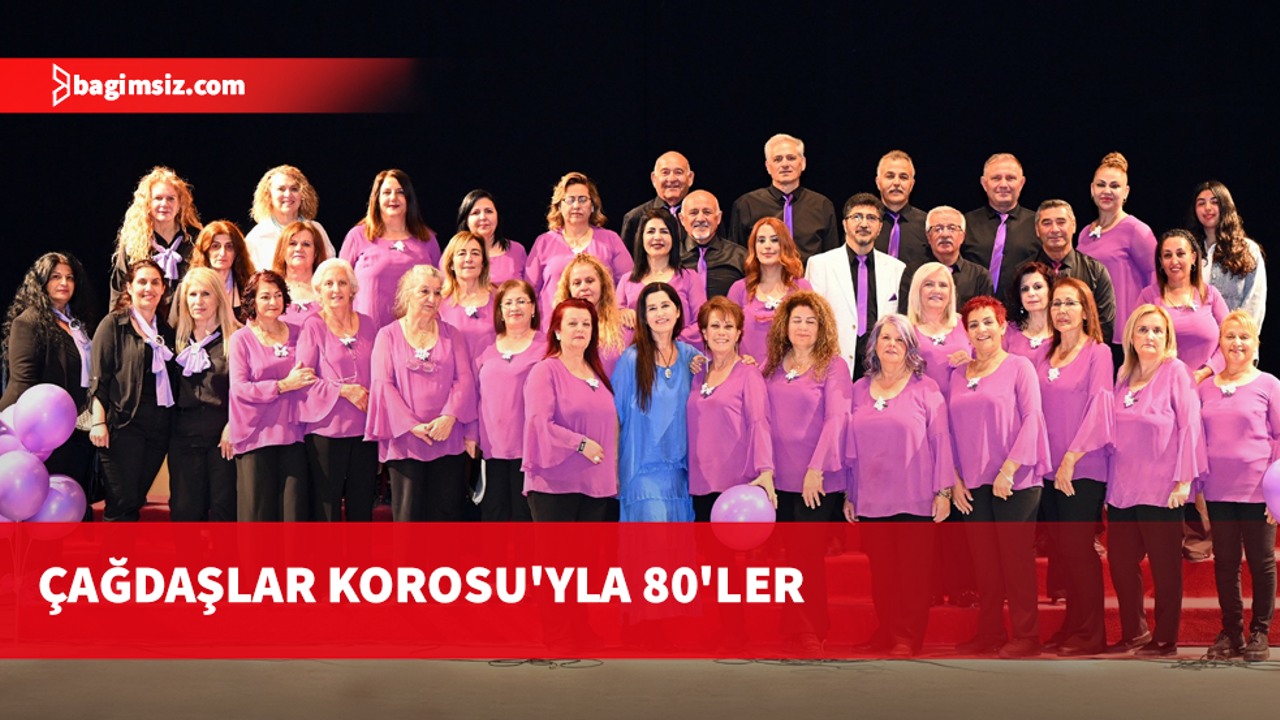 Mormenekşe Çağdaş Kadınlar Derneği: "Çağdaşlar Korosu'yla 80'ler" temalı konser düzenledi