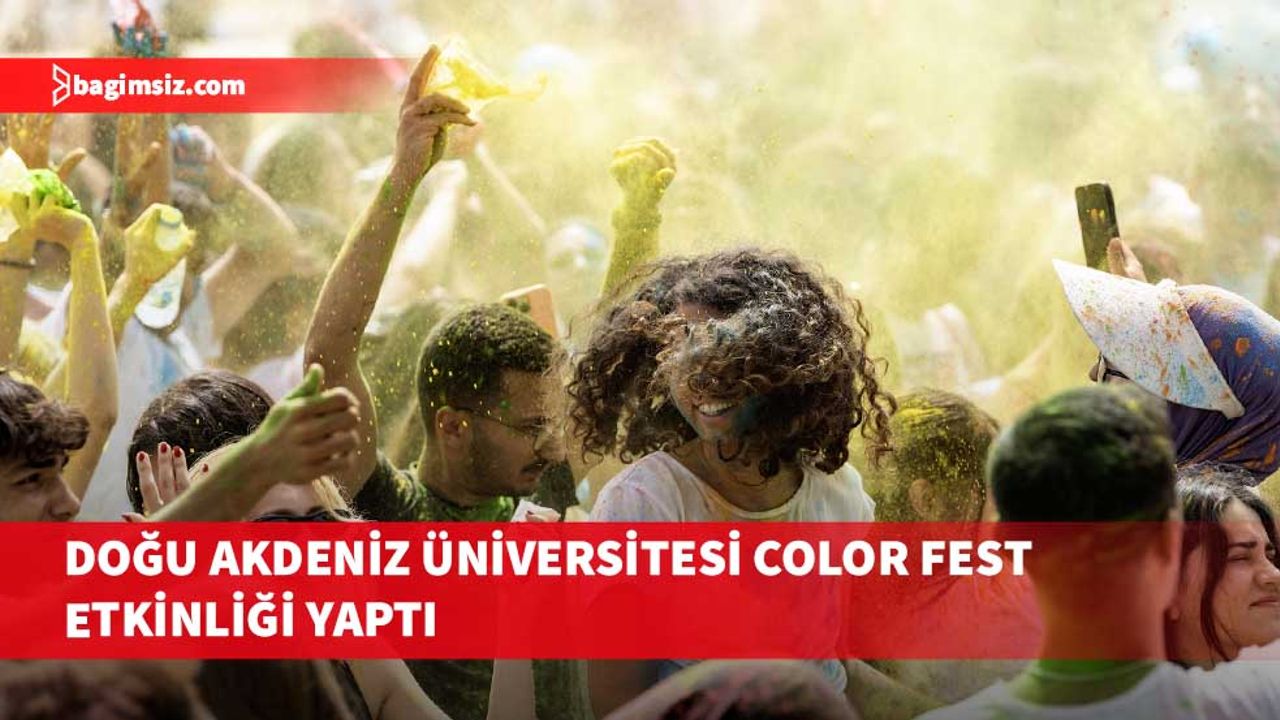 DAÜ Bahar Festivali’nde Color Fest