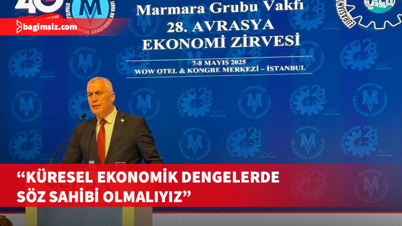 Amcaoğlu, Avrasya Ekonomi Zirvesi’nde KKTC’yi temsil etti