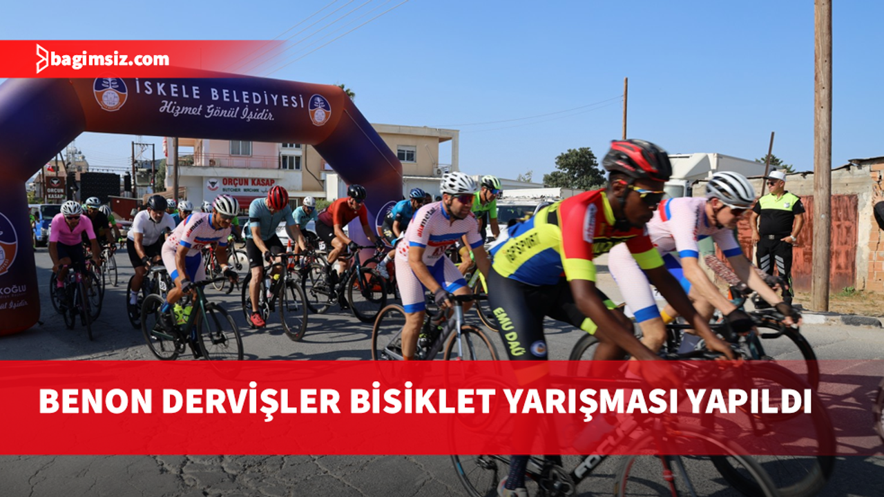 53. Geleneksel İskele Festivali kapsamında 25. Benon Dervişler Bisiklet Yarışması düzenlendi