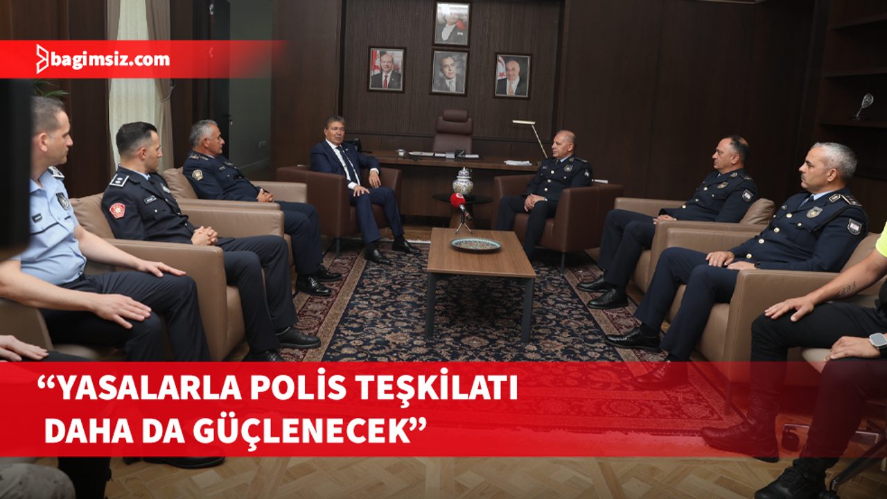 Üstel: Polis teşkilatımız vazgeçilmezimizdir