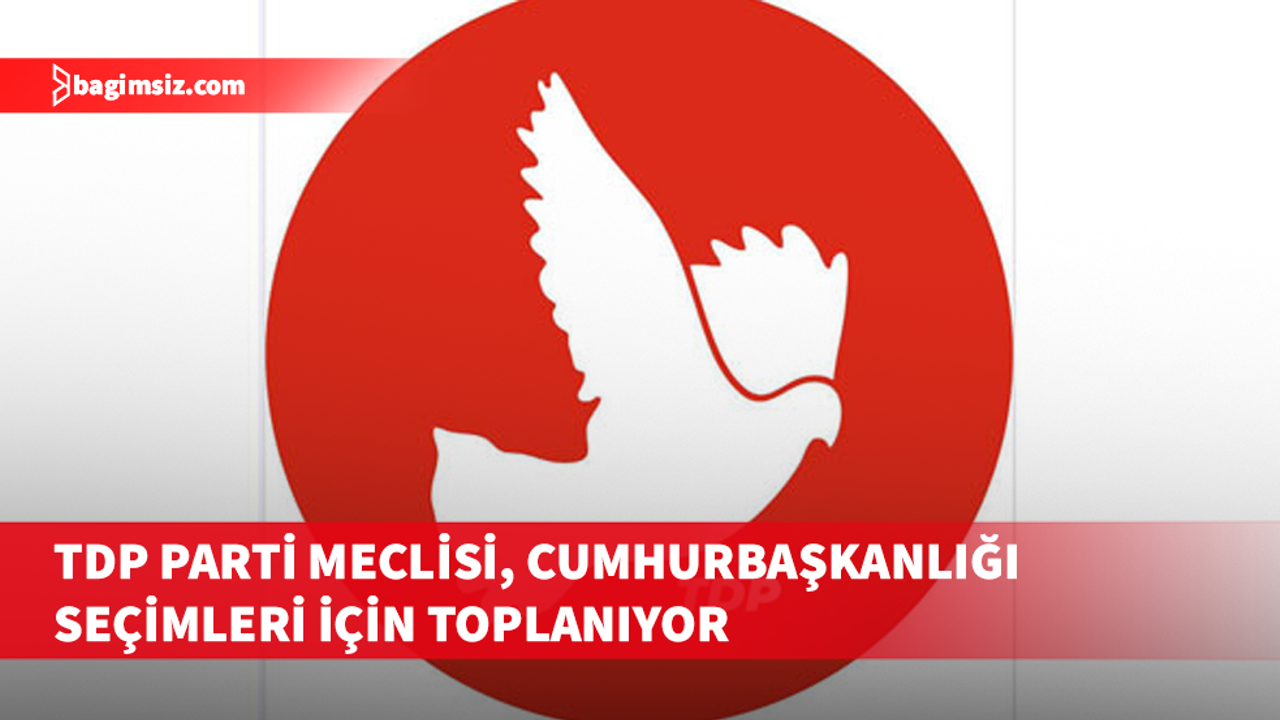 TDP Parti Meclisi bu akşam toplanarak Cumhurbaşkanlığı seçimlerine yönelik pozisyon belirleyecek