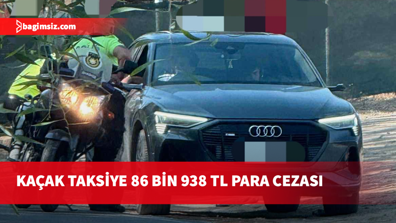 Korsan taksiciye suçüstü