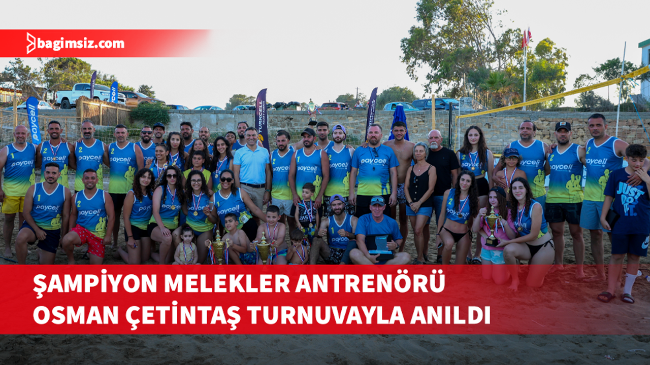 Osman Çetintaş anısına 5. Plaj Voleybolu Turnuvası düzenlendi