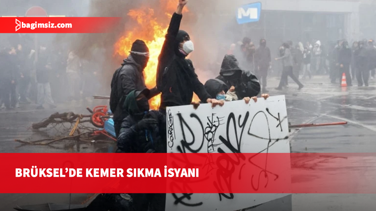 Avrupa'da kemer sıkma dalgası büyüyor: Brüksel'de çatışma, Fransa'da 141 lise kapalı