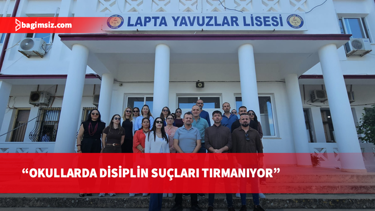 KTOEÖS Lapta Yavuzlar Lisesi’nde: Dere yatağındaki konteynerlerde ders yapılıyor