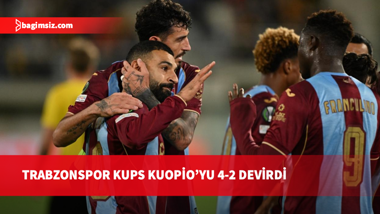 Trabzonspor KuPS Kuopio'yu 4 golle geçti