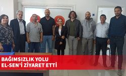 Bağımsızlık Yolu El-Sen’i ziyaret etti