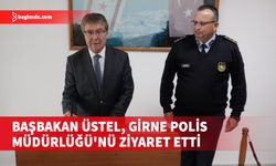 Başbakan Üstel, Girne Polis Müdürlüğü’nü ziyaret etti