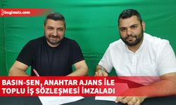 BASIN-SEN, Basın - Yayın kuruluşlarından Anahtar Ajans ile Toplu İş Sözleşmesi imzaladı