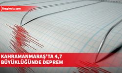 Kahramanmaraş'ın Göksun ilçesi olan 4,7 büyüklüğündeki sarsıntı kaydedildi