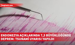 Endonezya açıklarında 7,3 büyüklüğünde deprem: Tsunami uyarısı yapıldı