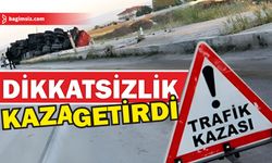 Pamuklu – Çayırova yolunda trafik kazası: dikkatsiz sürücü yoldan çıktı