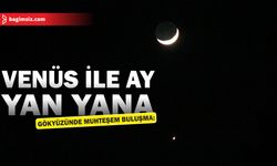 Gökyüzünde muhteşem buluşma: Ay ve Venüs